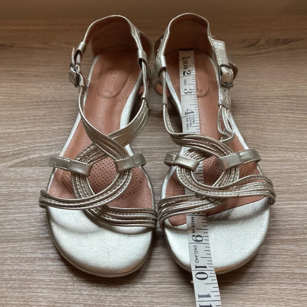 Corso Como leather sandals Future silver 7,5